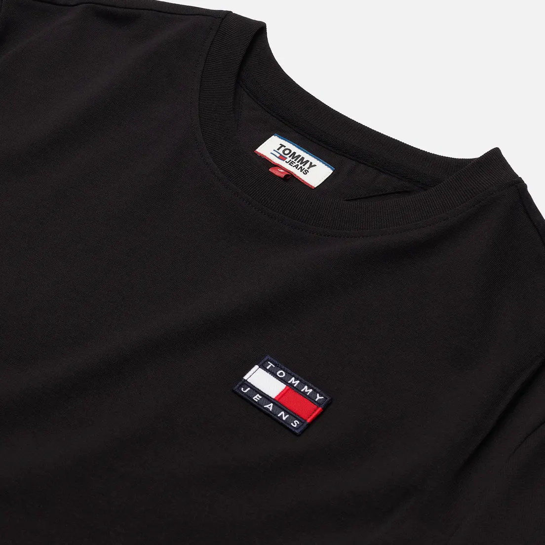 Tommy Jeans Женская футболка Tommy Badge Cropped Fit