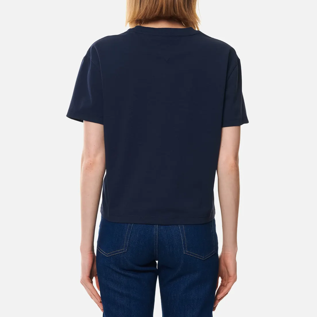 Tommy Jeans Женская футболка Tommy Badge Cropped Fit