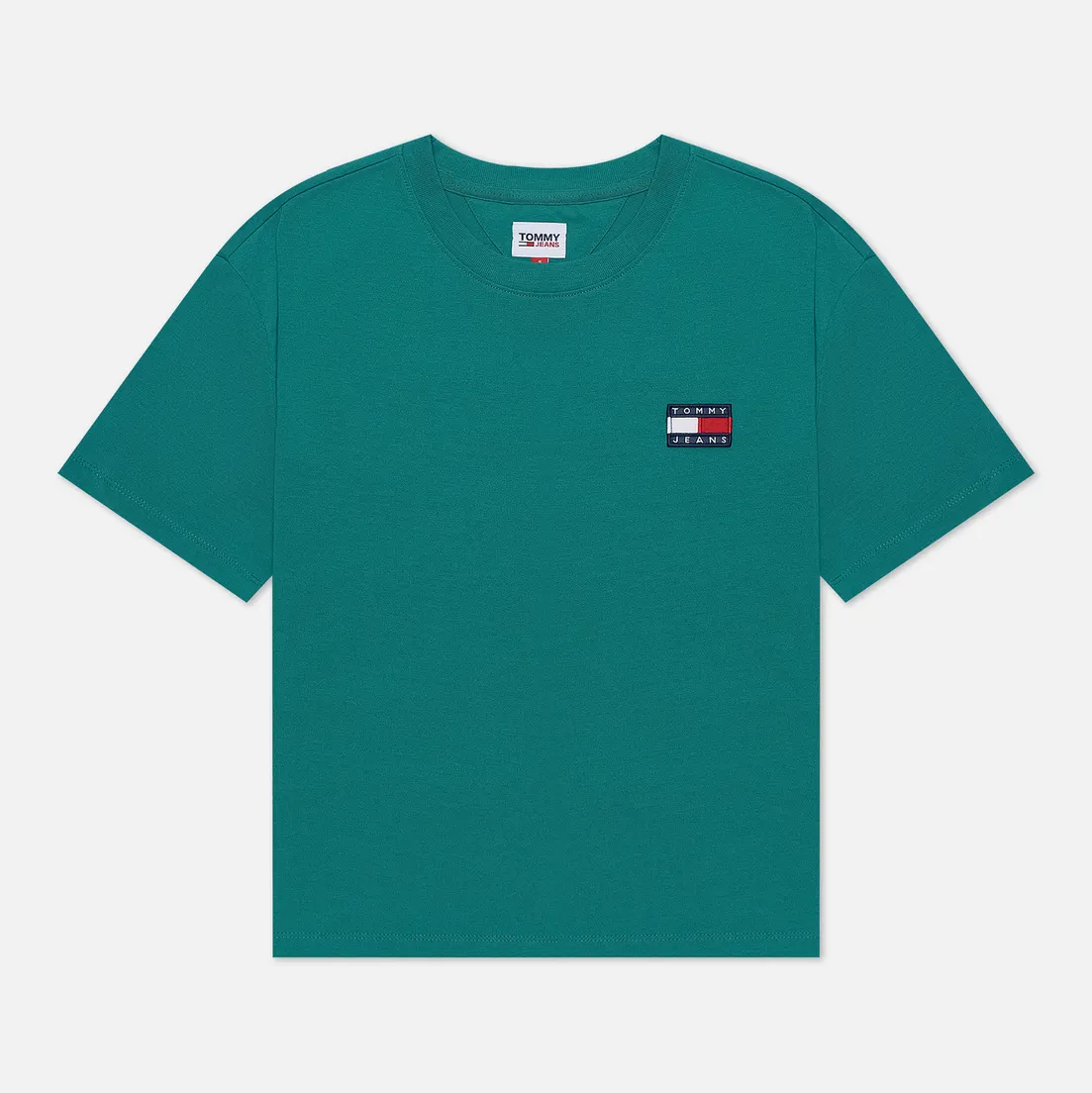 Tommy Jeans Женская футболка Tommy Badge Cropped Fit