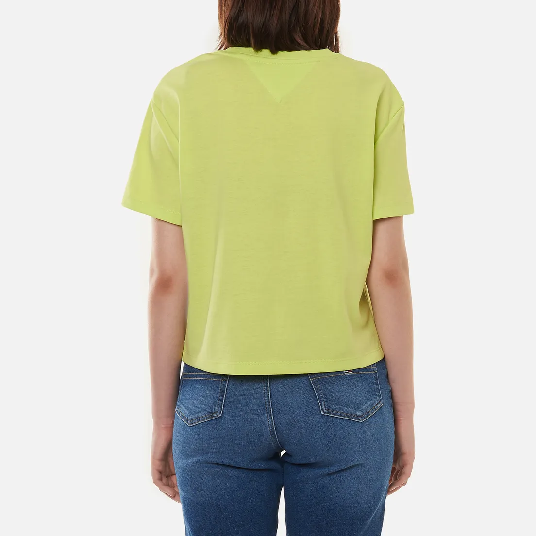 Tommy Jeans Женская футболка Tommy Badge Cropped Fit