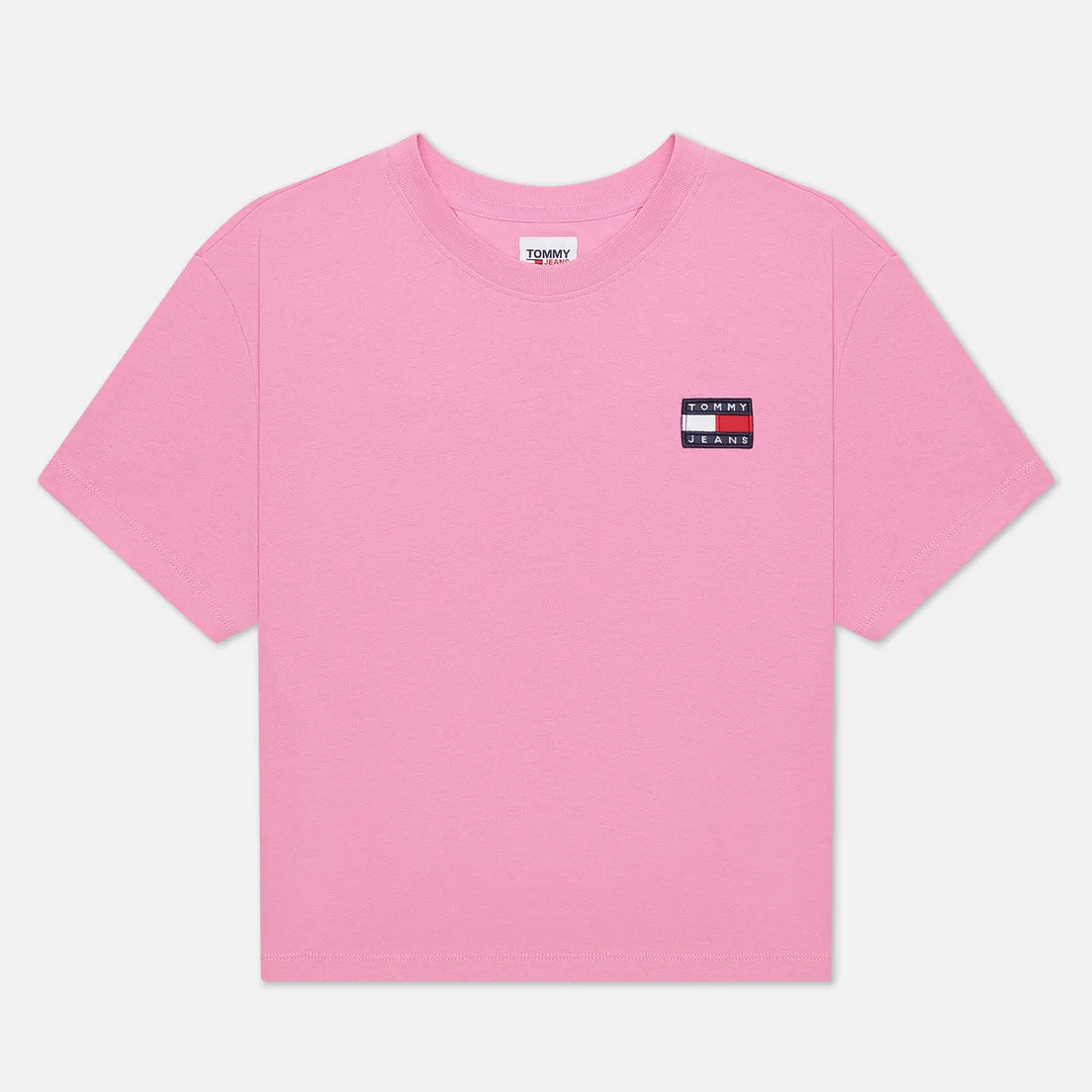 Tommy Jeans Женская футболка Tommy Badge Cropped Fit