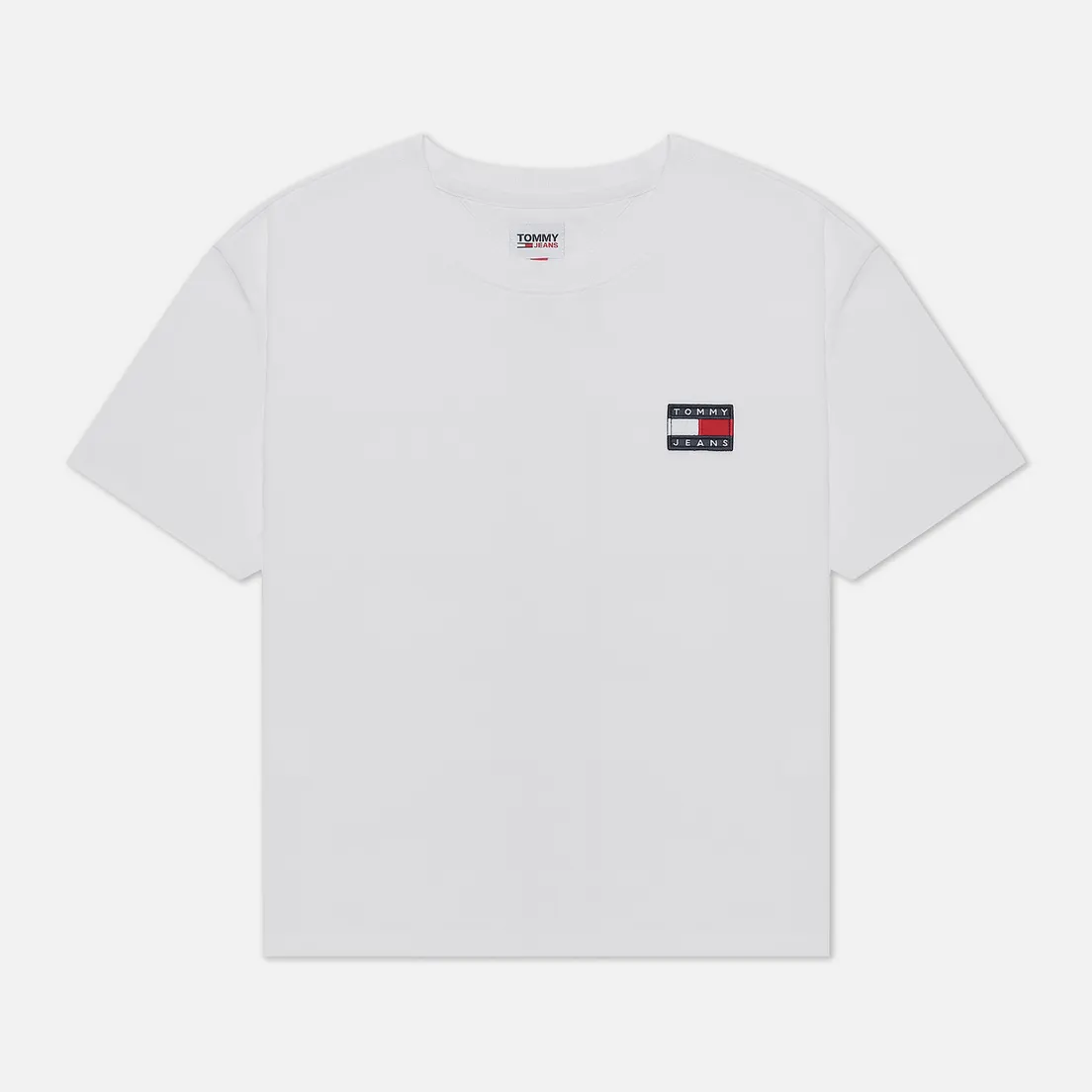 Tommy Jeans Женская футболка Tommy Badge Cropped Fit