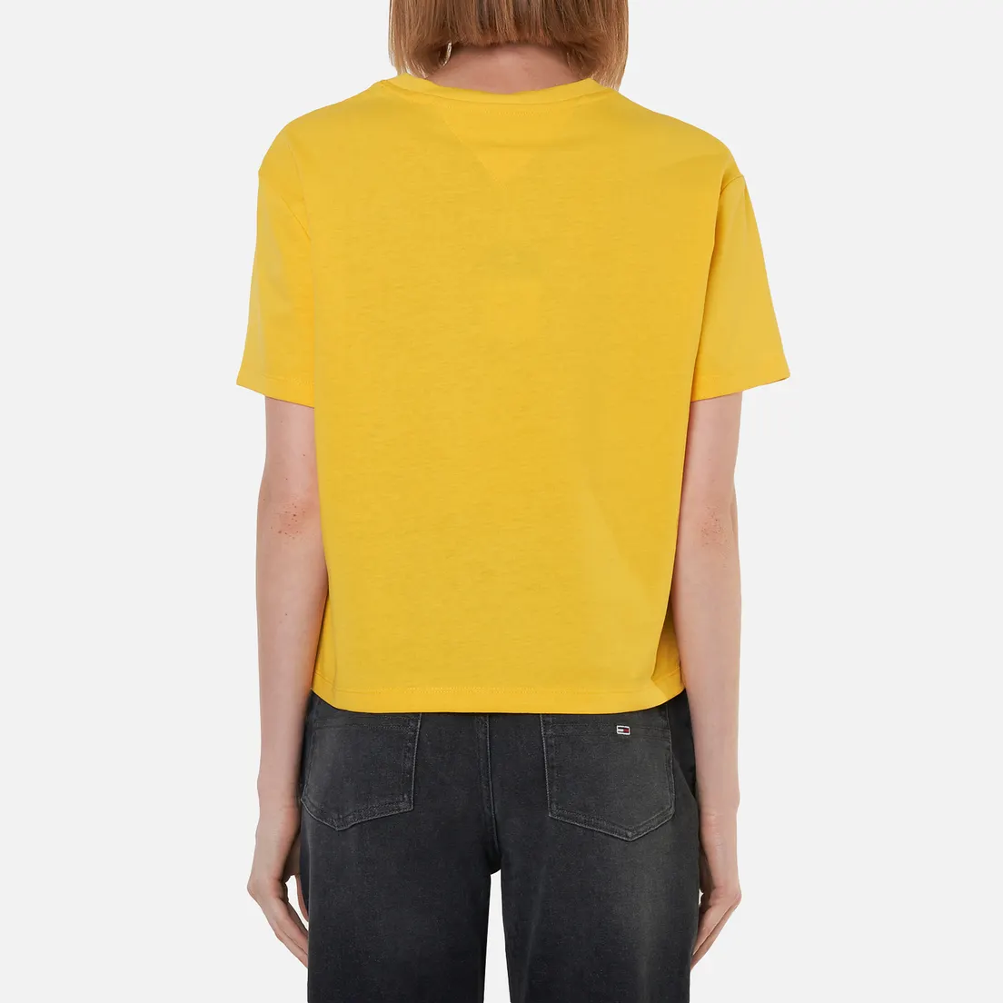 Tommy Jeans Женская футболка Tommy Badge Cropped Fit