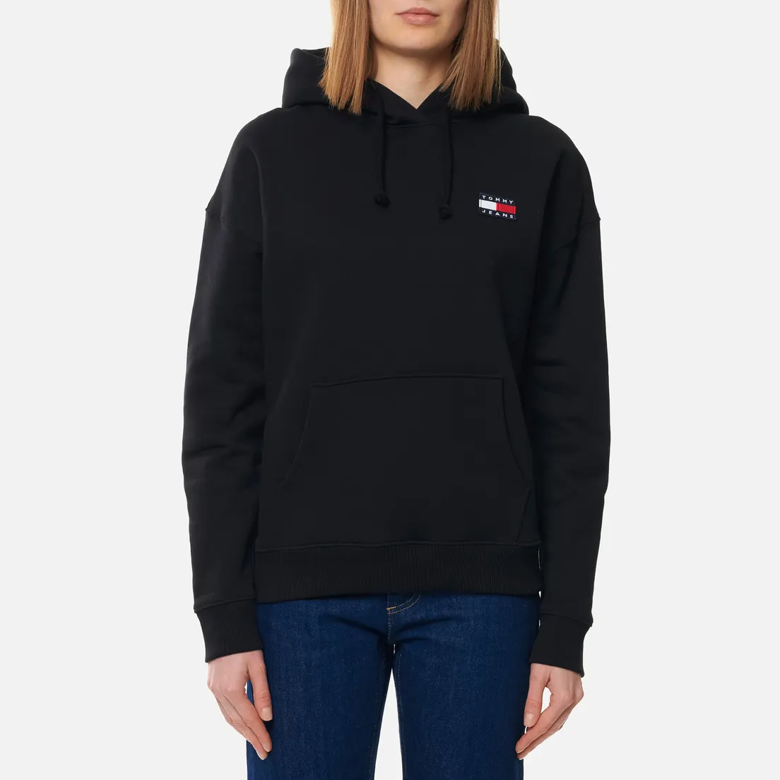 Tommy Jeans Женская толстовка Tommy Badge Organic Cotton Hoodie