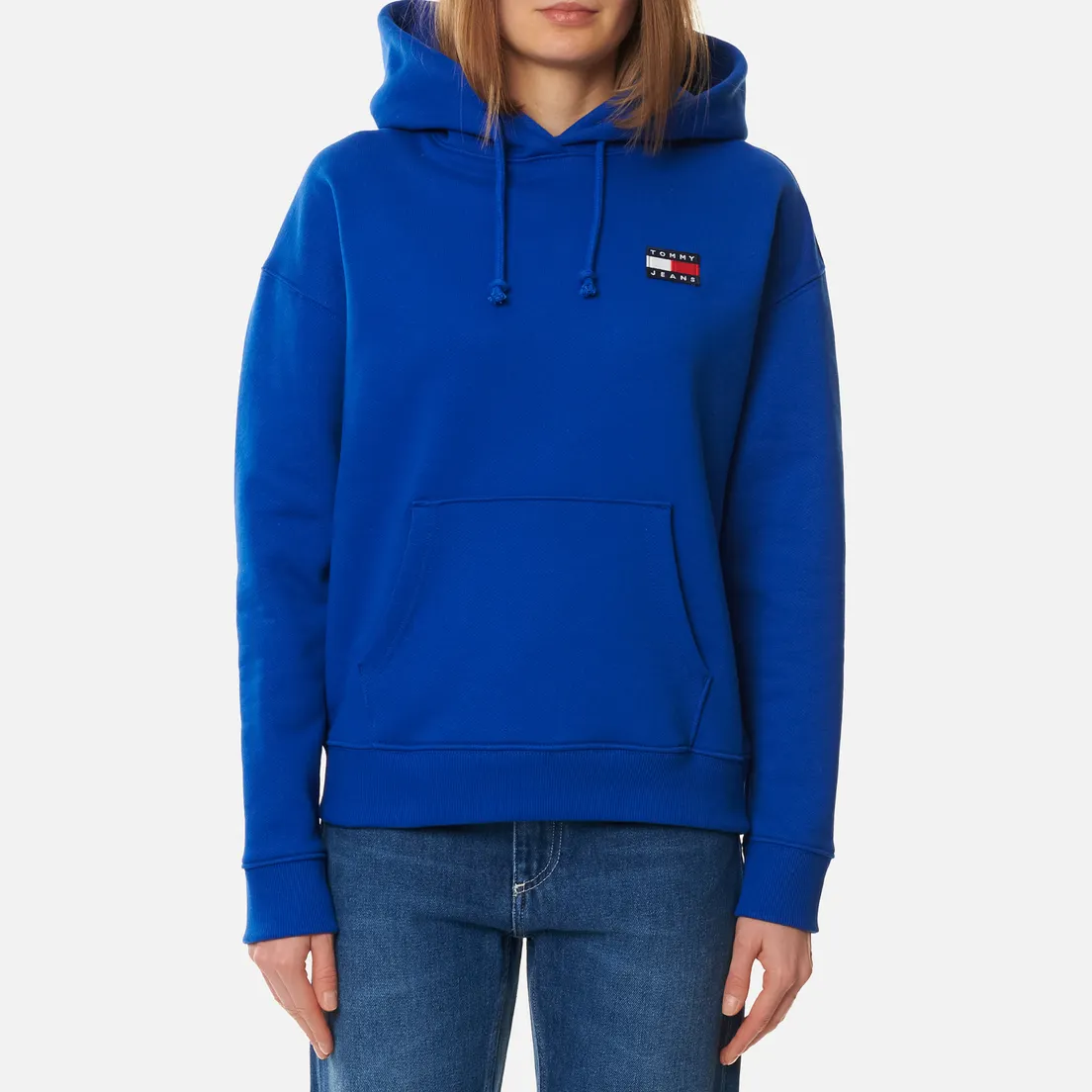 Tommy Jeans Женская толстовка Tommy Badge Organic Cotton Hoodie