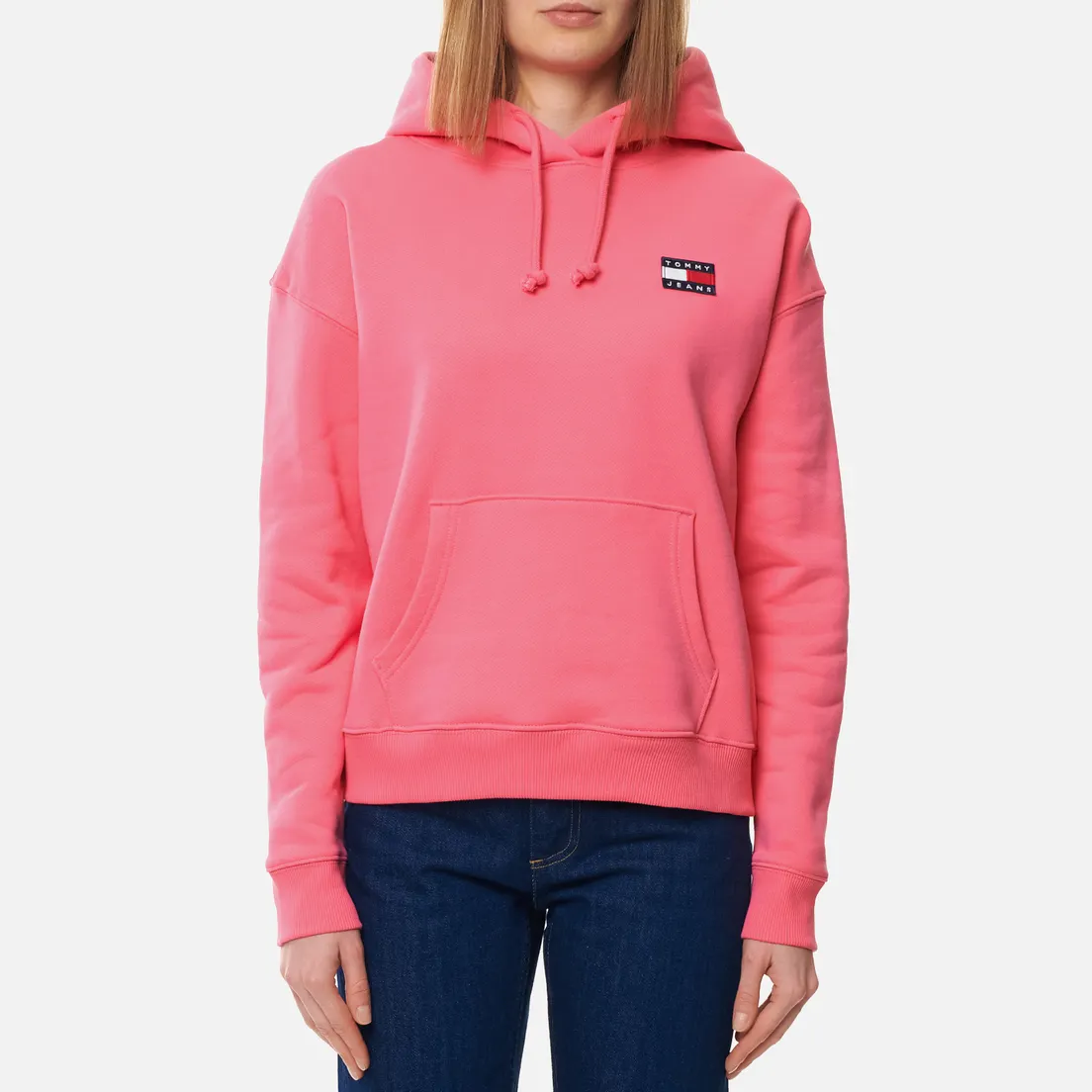 Tommy Jeans Женская толстовка Tommy Badge Organic Cotton Hoodie