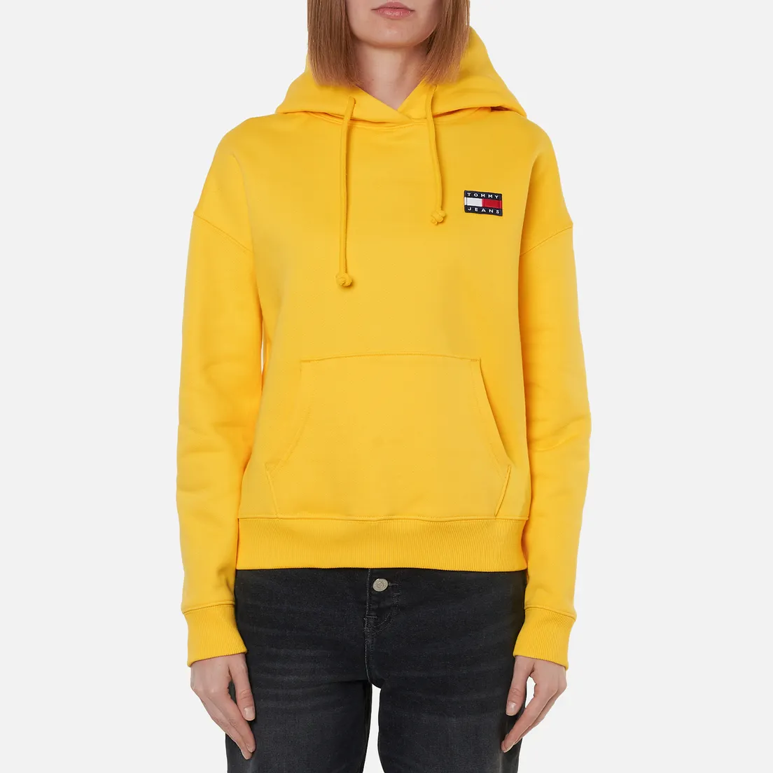 Tommy Jeans Женская толстовка Tommy Badge Organic Cotton Hoodie