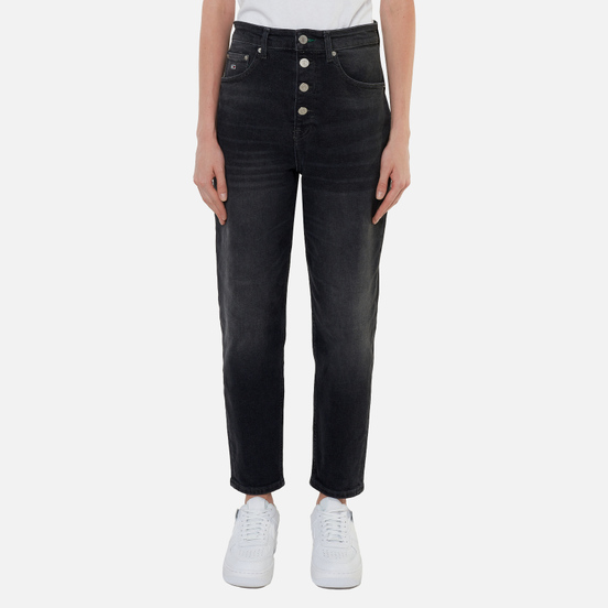 Женские джинсы Tommy Jeans Mom Relaxed Fit High Rise Save Pf Black Comfort