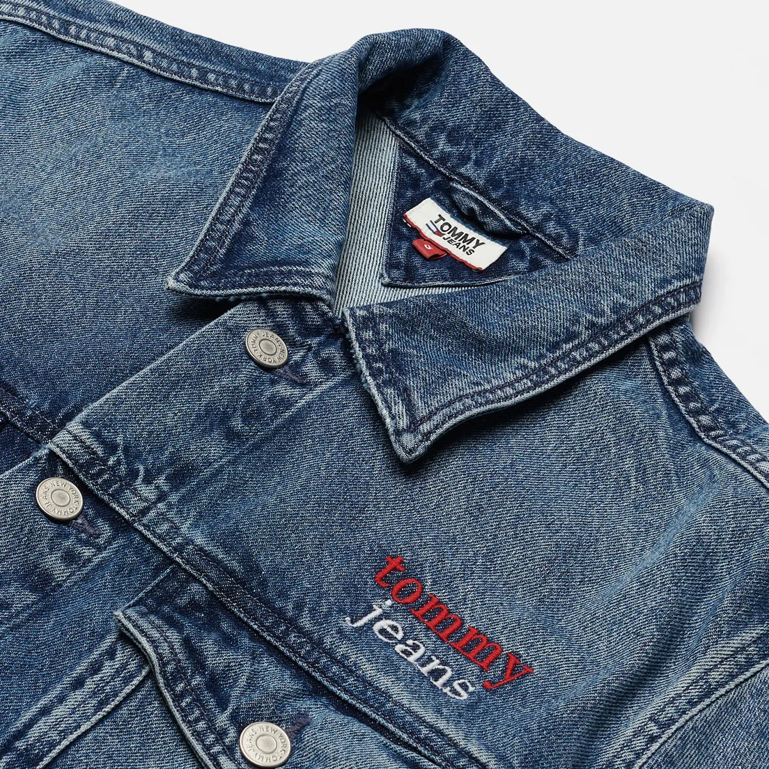Tommy Jeans Женская джинсовая куртка Denim Oversized Fit Trucker