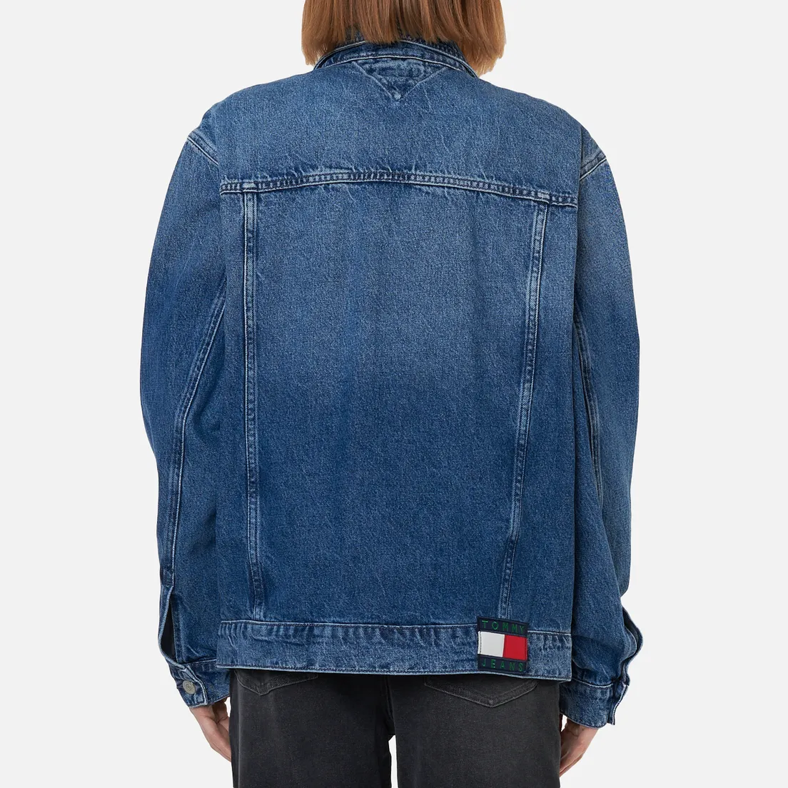 Tommy Jeans Женская джинсовая куртка Denim Oversized Fit Trucker