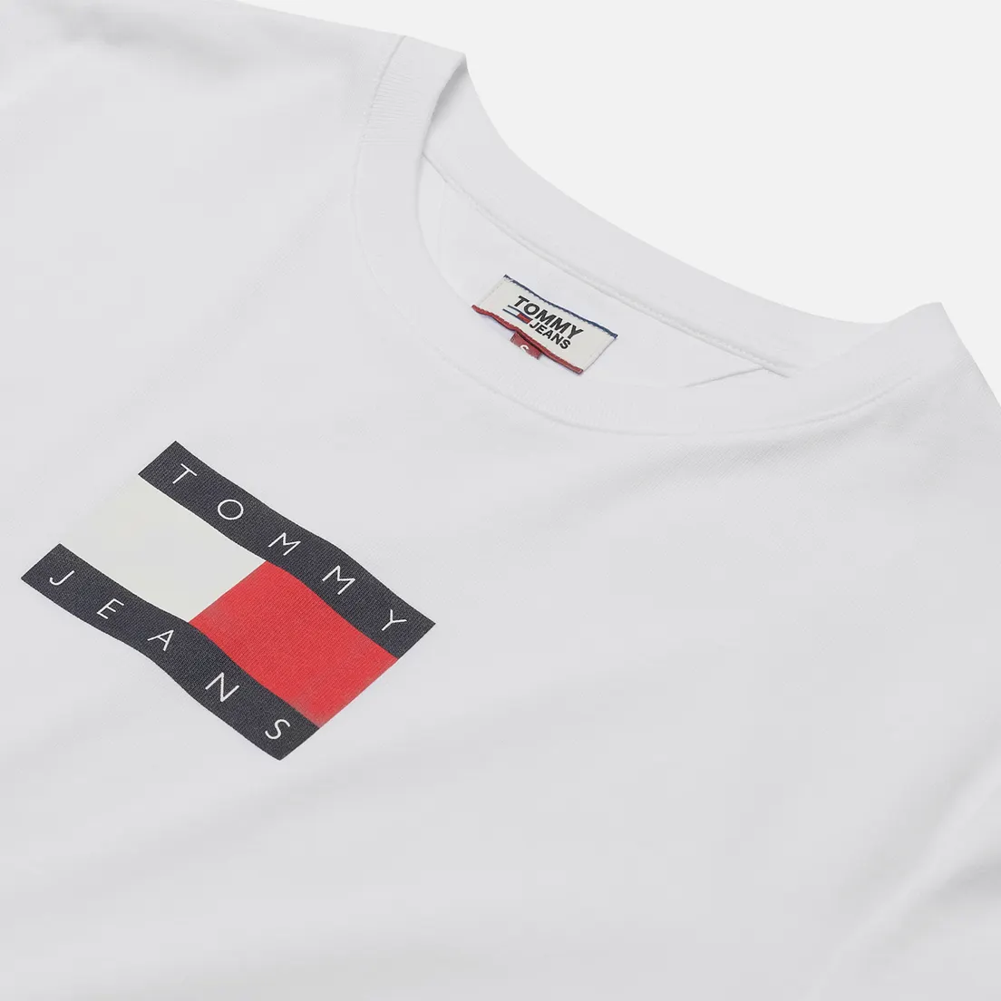 Tommy Jeans Женская футболка Organic Cotton Cropped Fit
