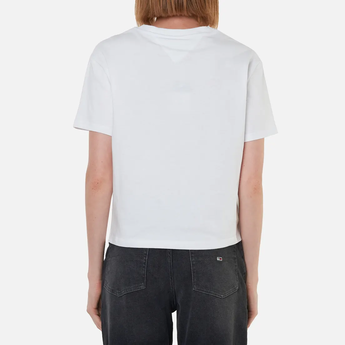 Tommy Jeans Женская футболка Organic Cotton Cropped Fit