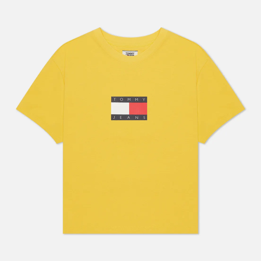 Tommy Jeans Женская футболка Organic Cotton Cropped Fit