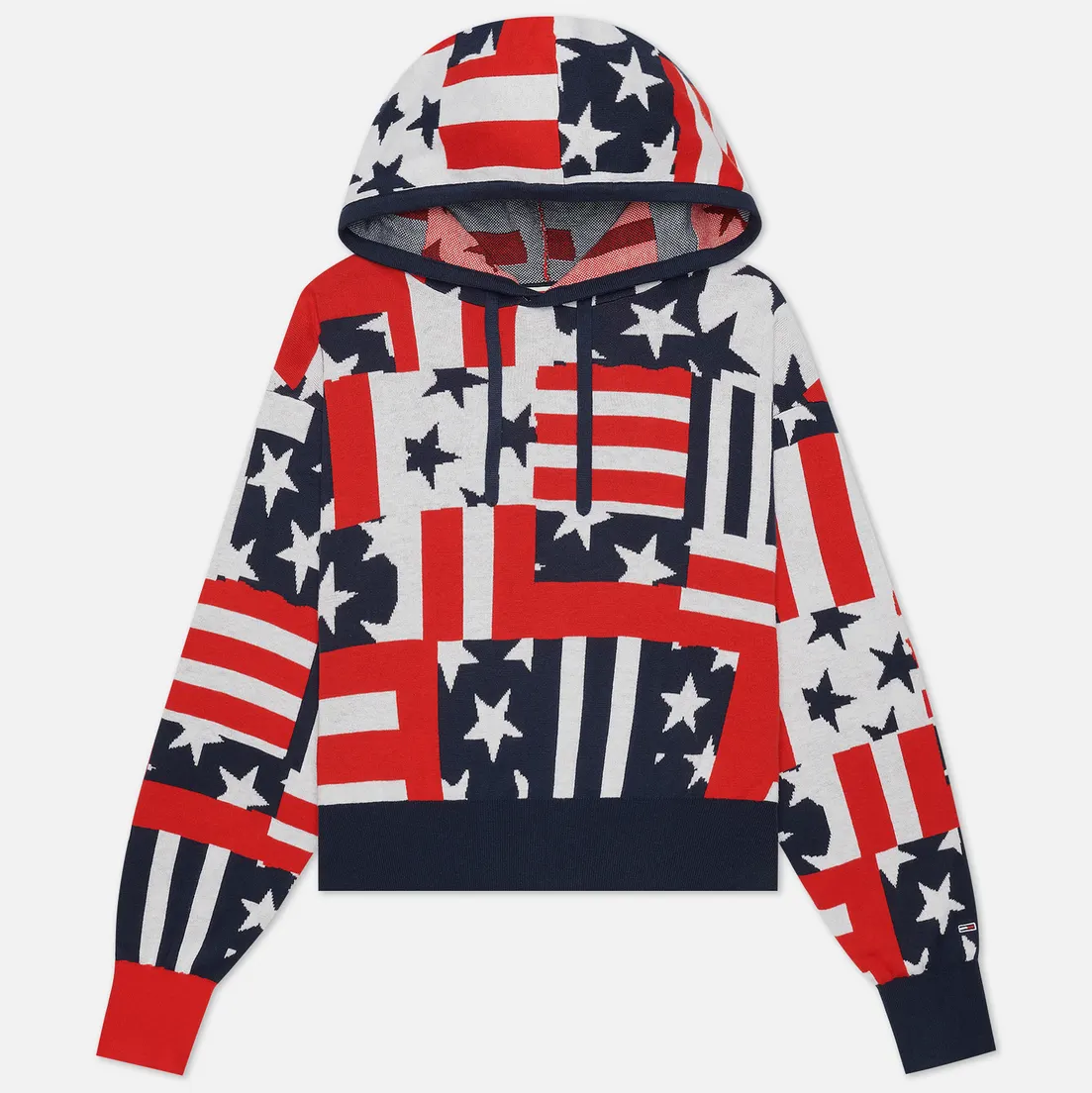 Tommy Jeans Женская толстовка Stars And Stripes Oversized Fit