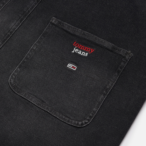 Женское платье Tommy Jeans Heritage Recycled Denim Dungaree Save Pf Black Comfort
