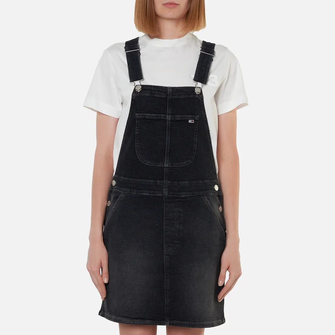 Tommy Jeans Женское платье Heritage Recycled Denim Dungaree