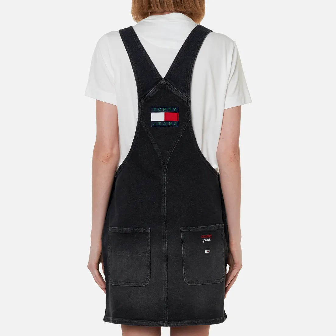 Tommy Jeans Женское платье Heritage Recycled Denim Dungaree