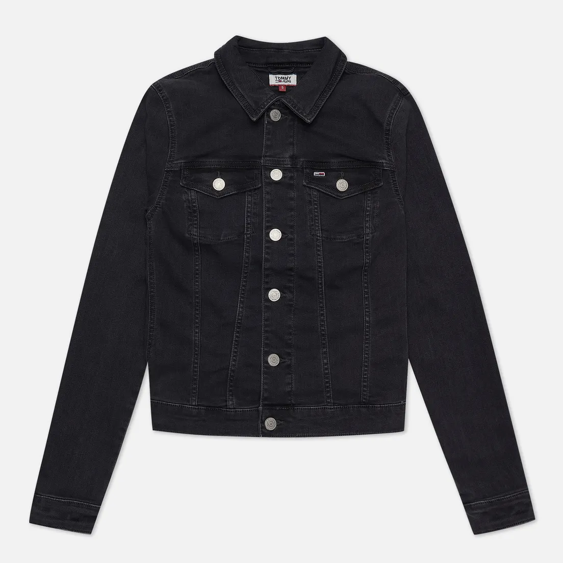 Tommy Jeans Женская джинсовая куртка Vivianne Slim Denim Trucker