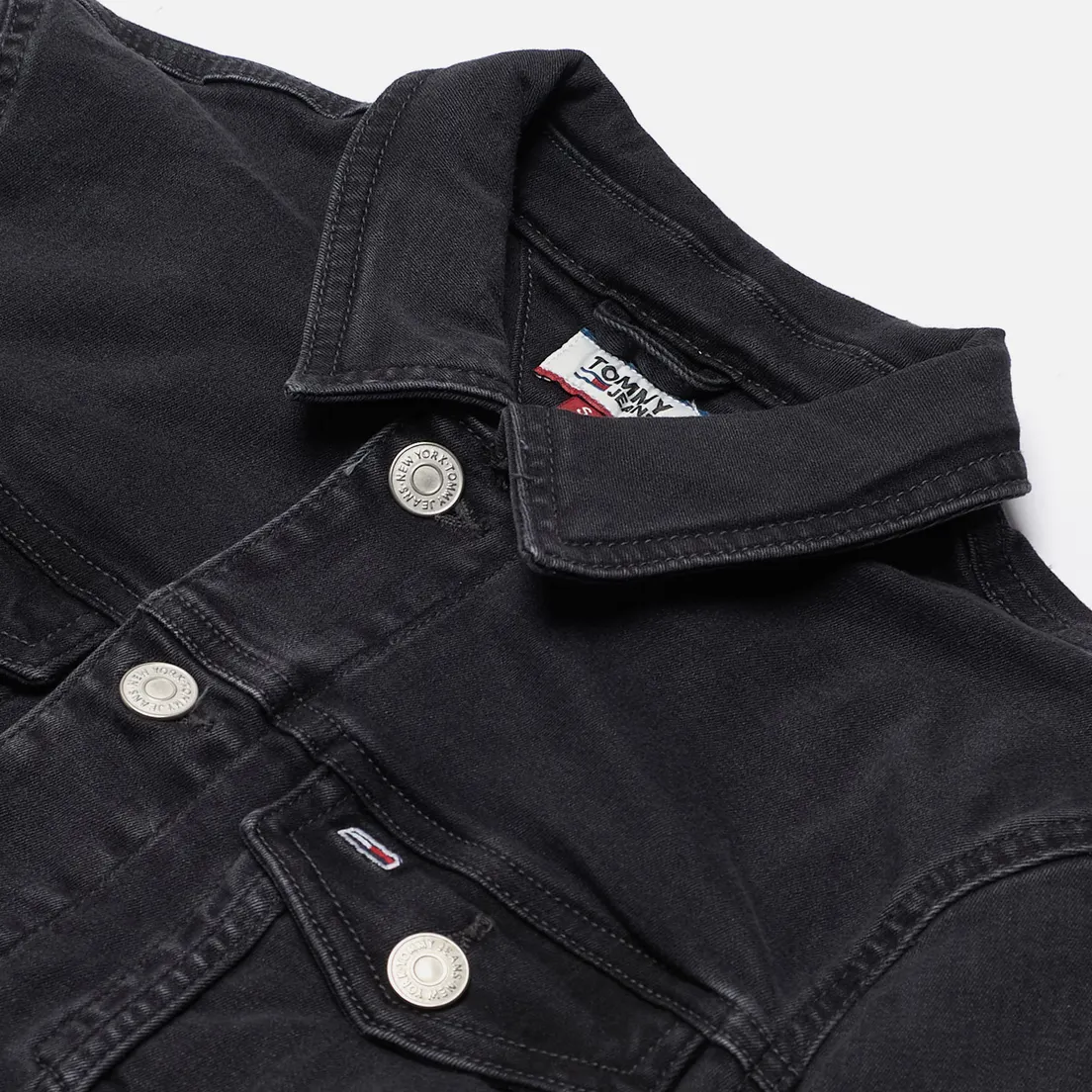Tommy Jeans Женская джинсовая куртка Vivianne Slim Denim Trucker