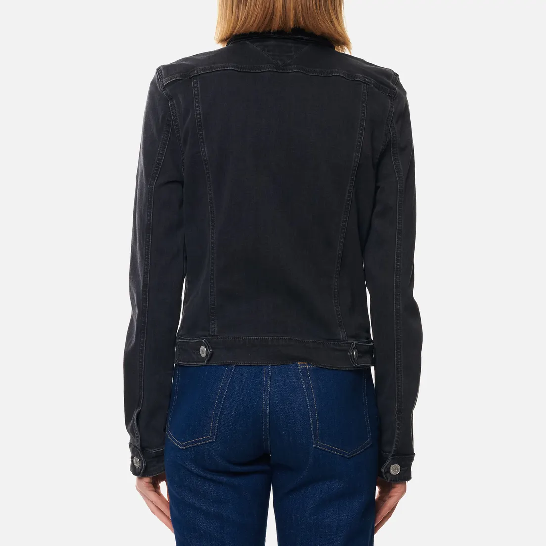 Tommy Jeans Женская джинсовая куртка Vivianne Slim Denim Trucker