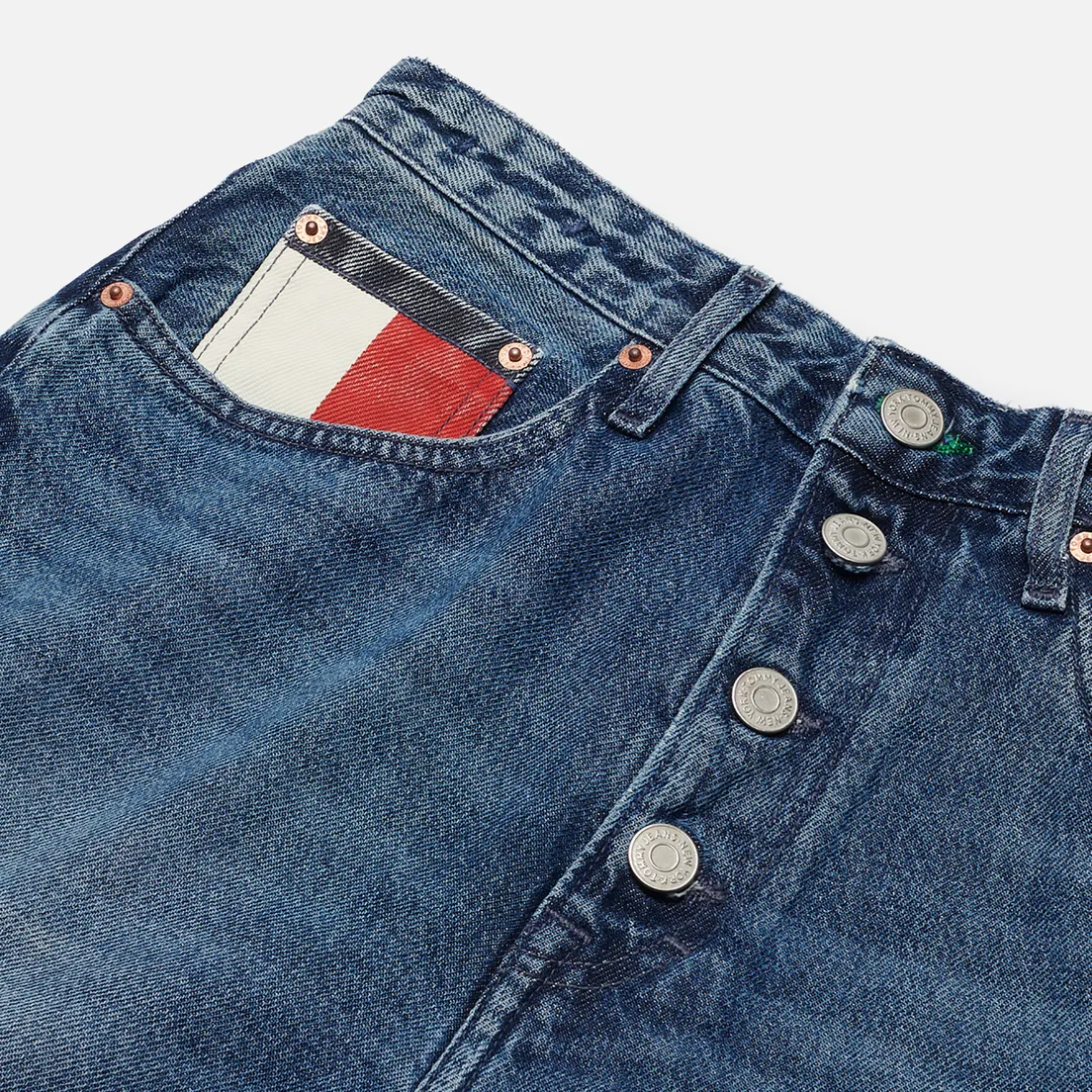 Tommy Jeans Женские джинсы Mom Tapered Recycled High Rise