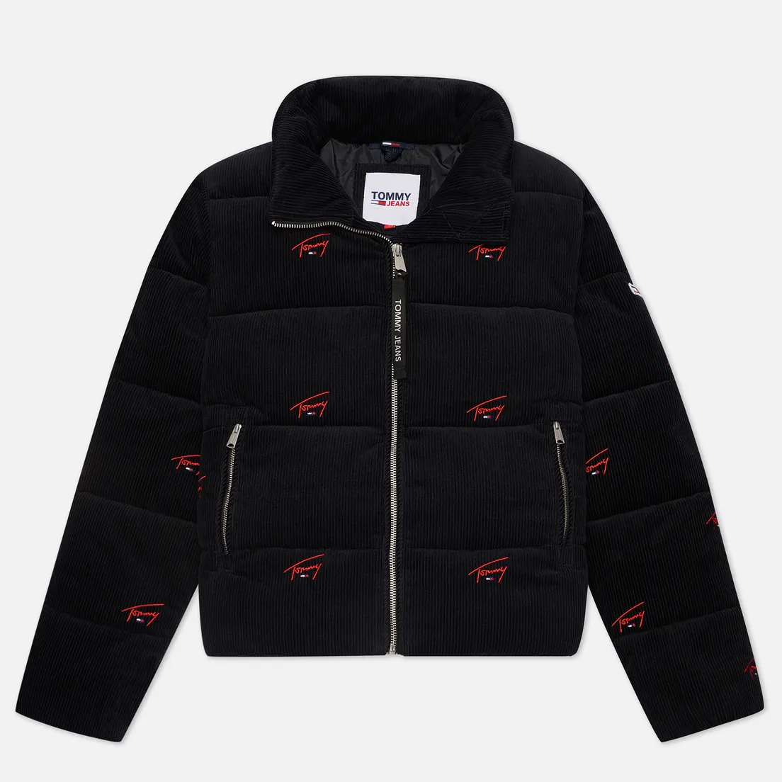 Tommy Jeans Женский пуховик Critter Corduroy Relaxed Fit Puffer