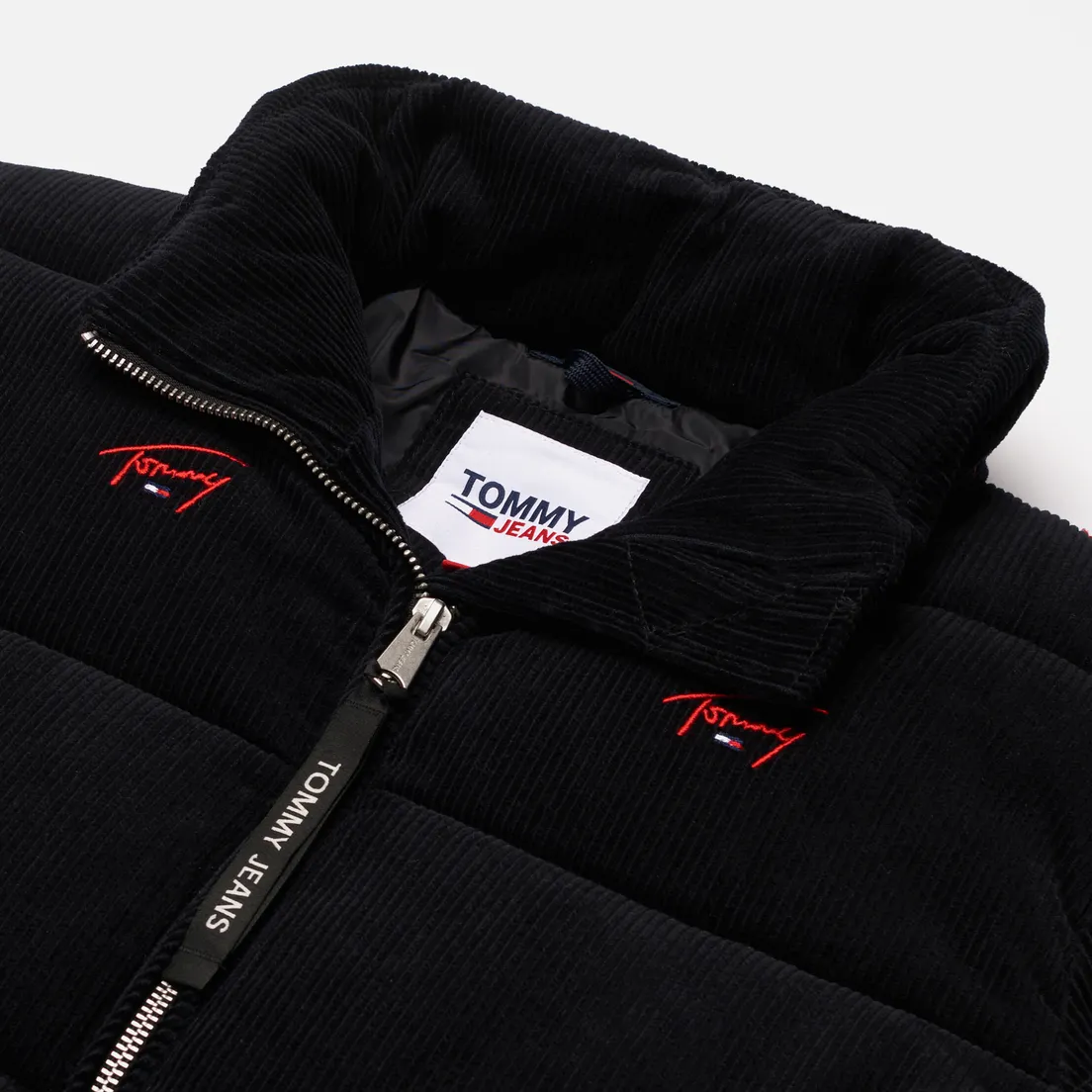 Tommy Jeans Женский пуховик Critter Corduroy Relaxed Fit Puffer