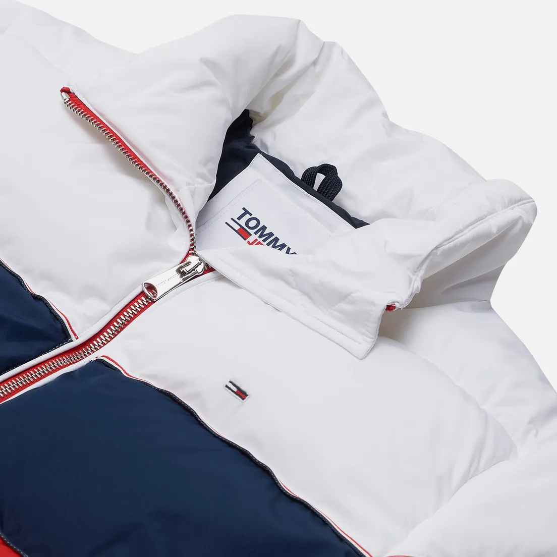 Tommy Jeans Женский пуховик Colour-Blocked Recycled Polyester Puffer