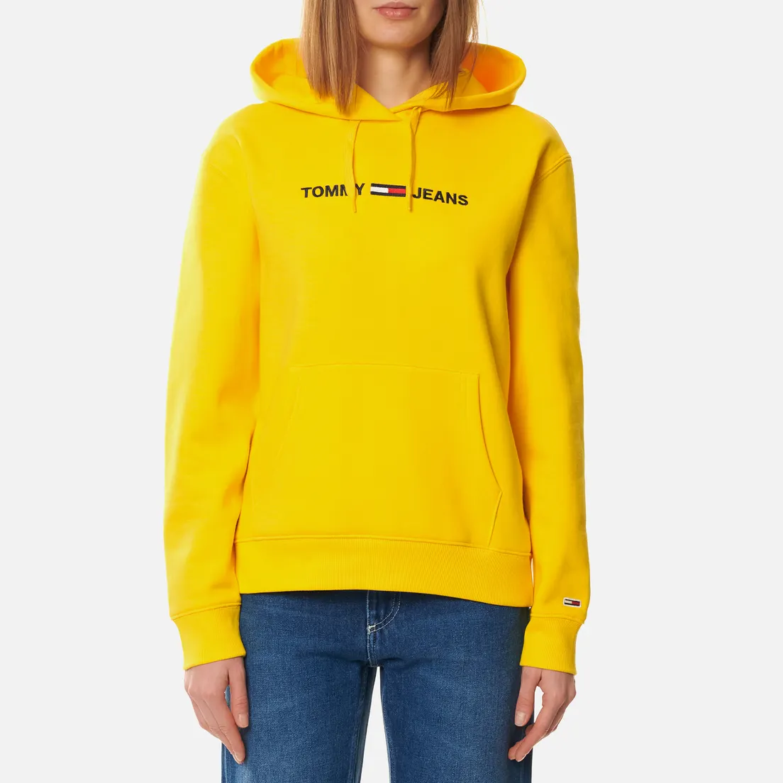 Tommy Jeans Женская толстовка Chest Logo Relaxed Fit Hoody