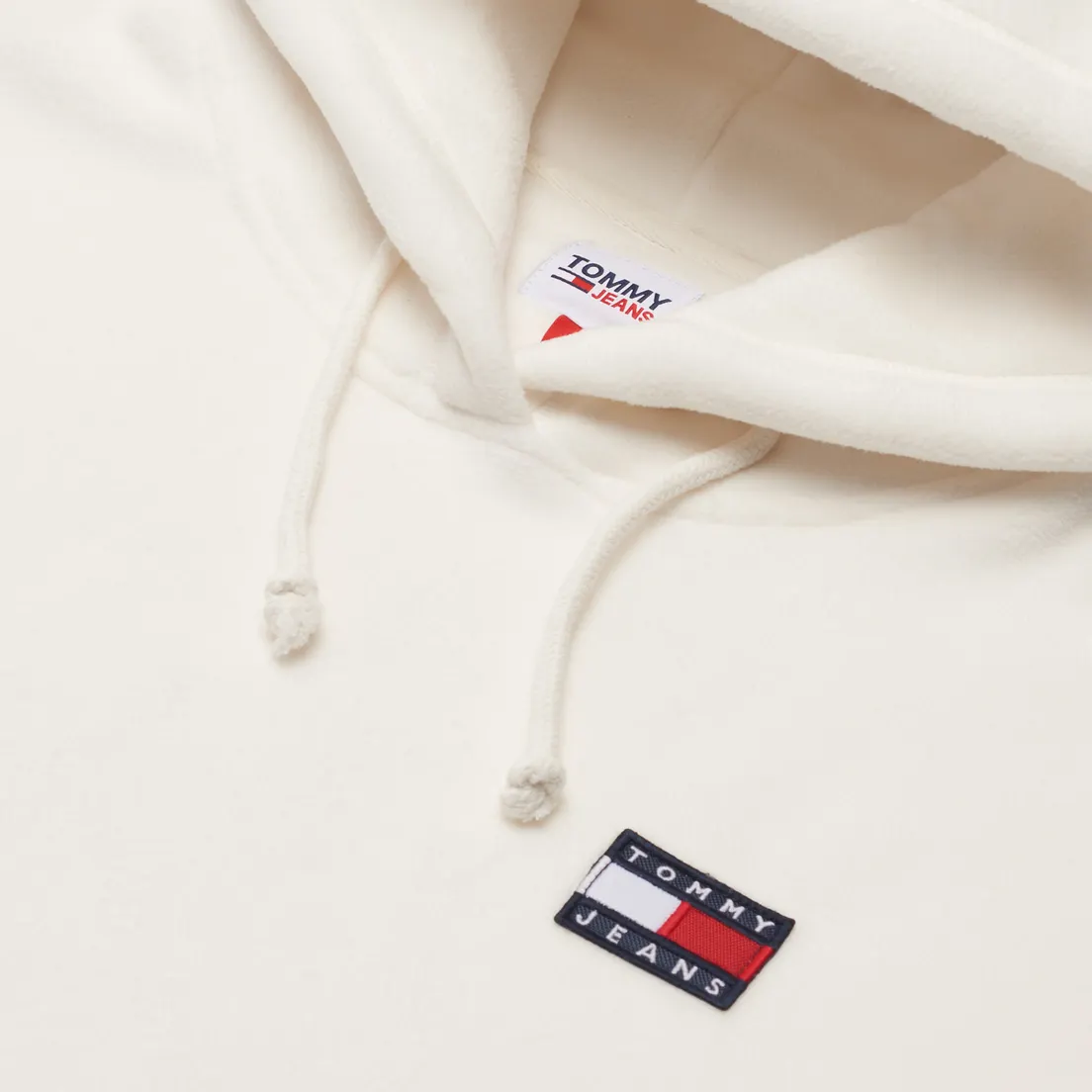 Tommy Jeans Женская толстовка Flag Badge Polar Fleece Hoody