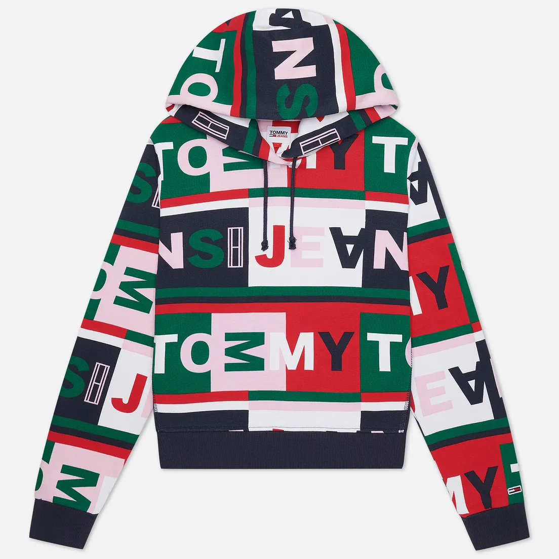 Tommy Jeans Женская толстовка All-Over Logo Print Hoody