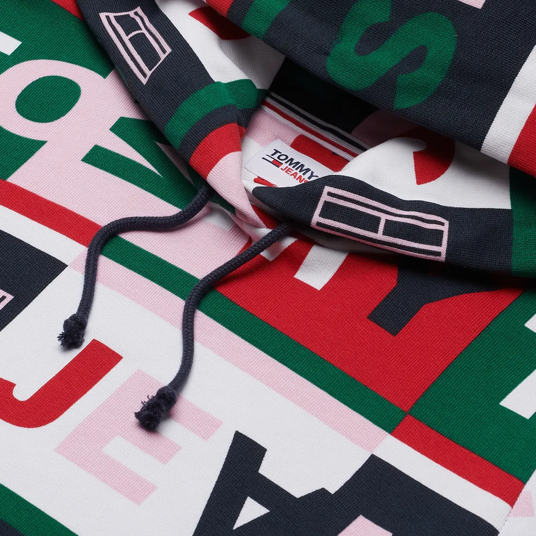 Tommy Jeans Женская толстовка All-Over Logo Print Hoody