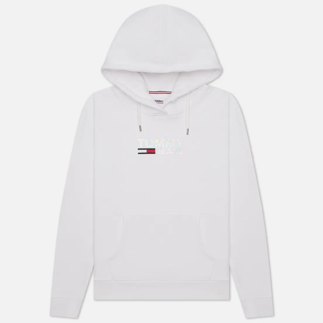Tommy Jeans Женская толстовка Slim Metal Corp Logo Hoodie