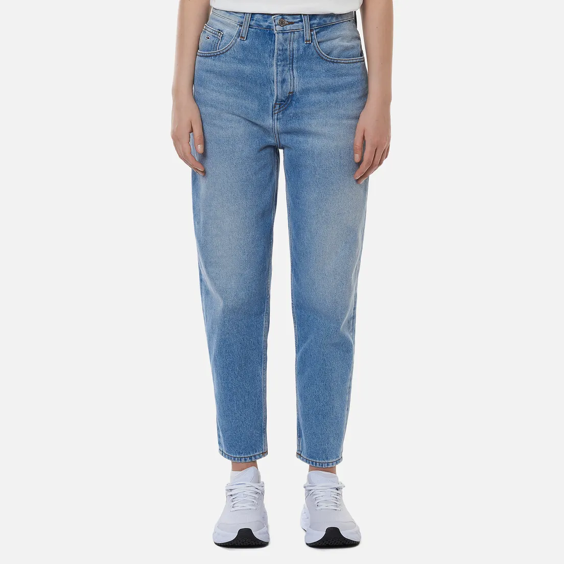 Tommy Jeans Женские джинсы Mom Super High Rise Tapered