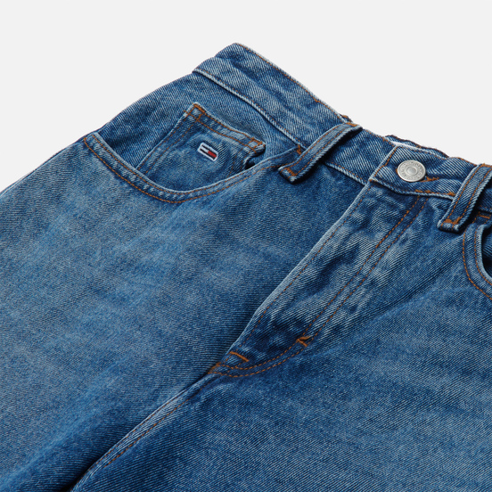 Женские джинсы Tommy Jeans Mom Ultra High Rise Tapered Mid Blue Rigid