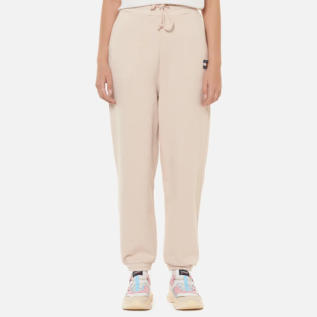 Tommy Jeans Женские брюки Tommy Badge Relaxed Joggers