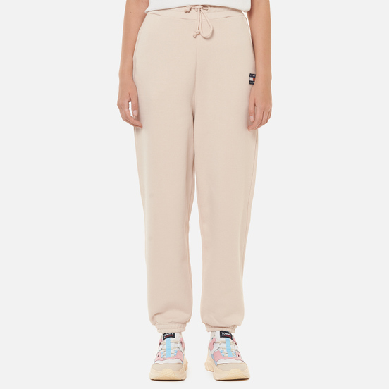 Женские брюки Tommy Jeans Tommy Badge Relaxed Joggers Smooth Stone