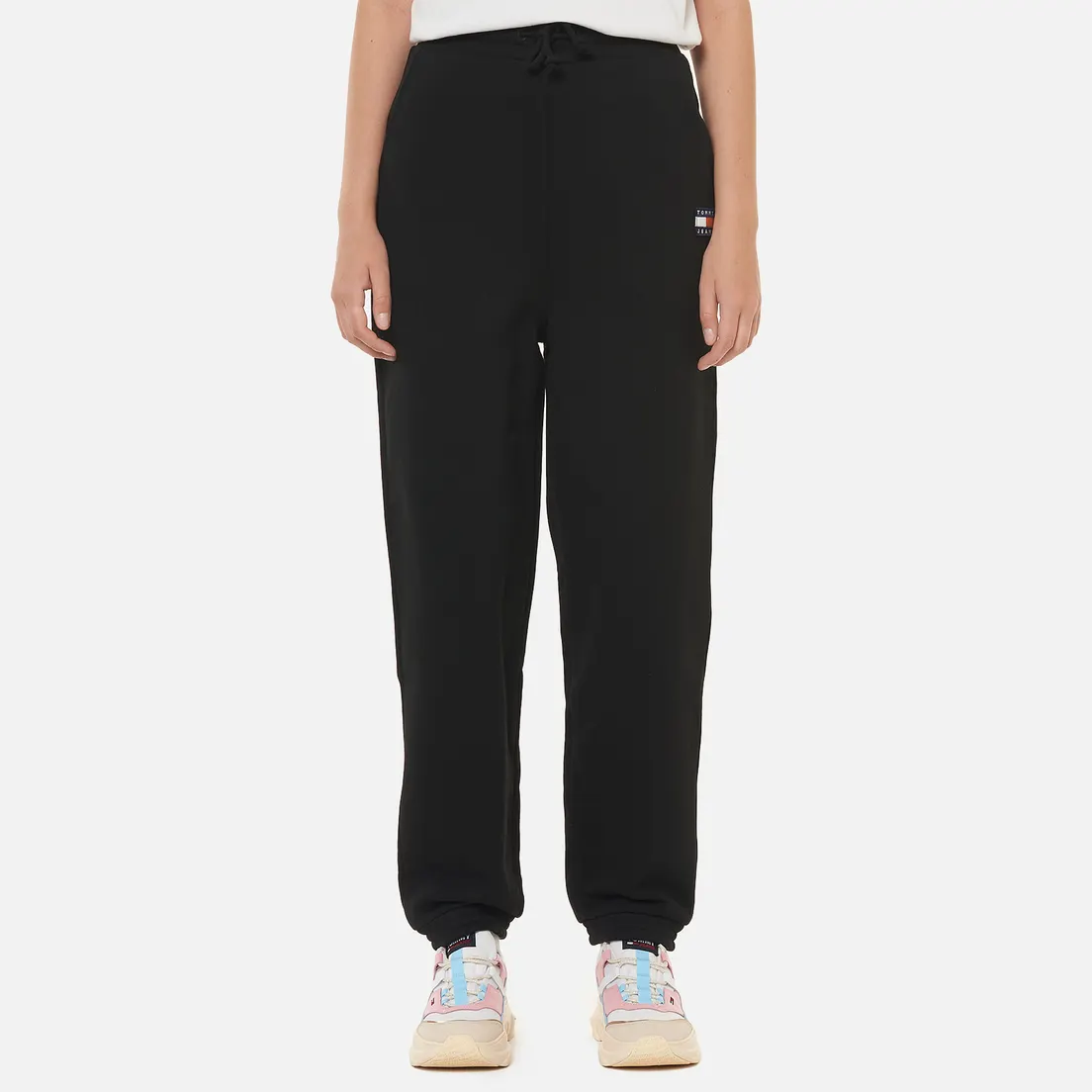Tommy Jeans Женские брюки Tommy Badge Relaxed Joggers