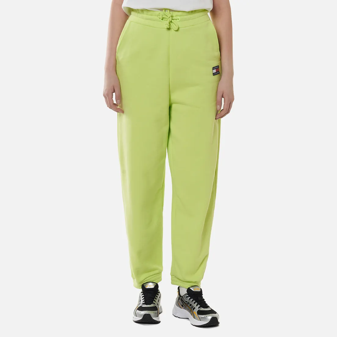 Tommy Jeans Женские брюки Tommy Badge Relaxed Fit Joggers