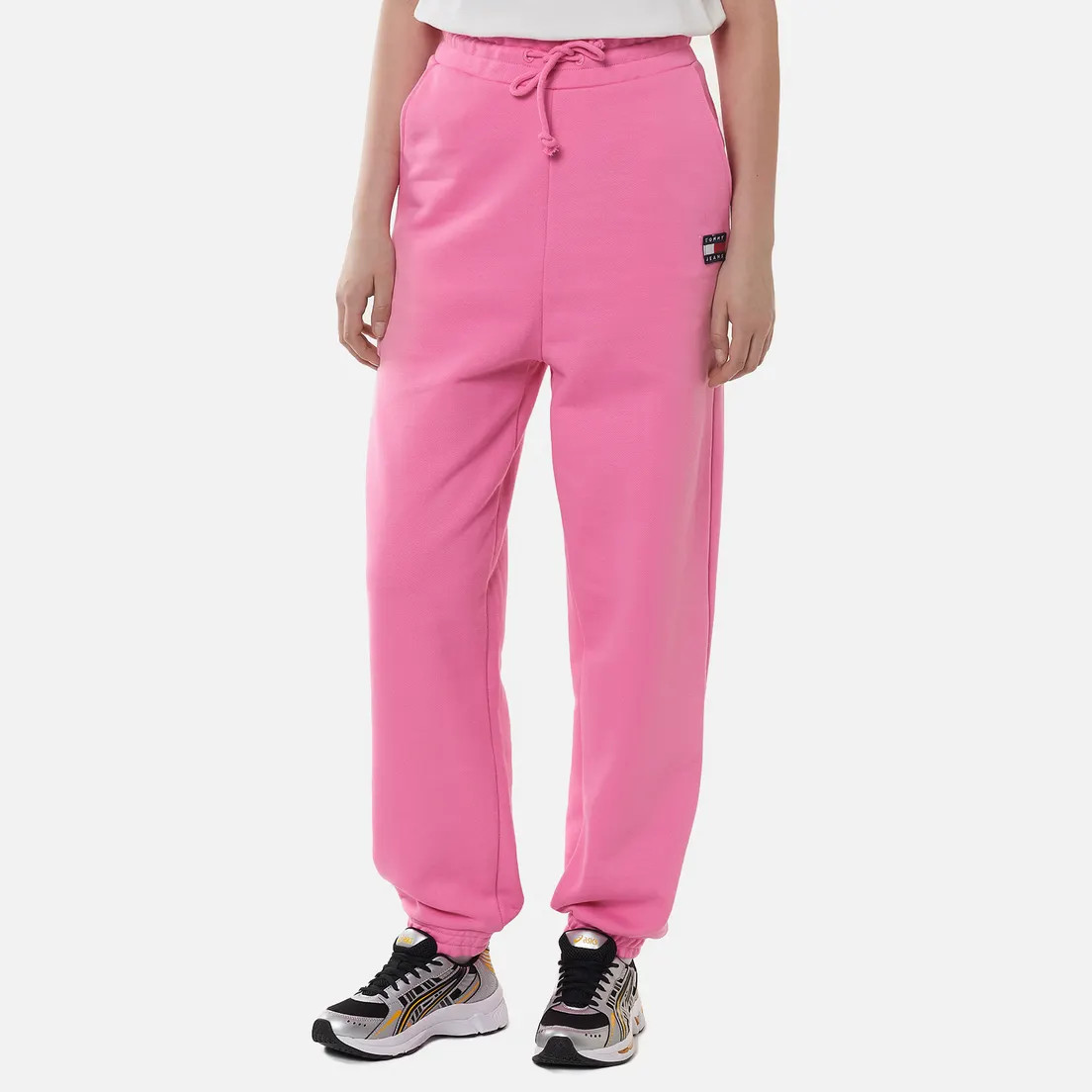 Tommy Jeans Женские брюки Tommy Badge Relaxed Fit Joggers