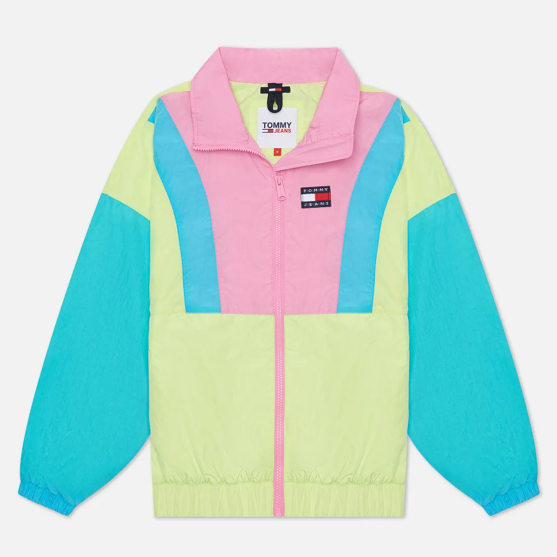 Tommy Jeans Женская куртка ветровка Colour-Blocked Tommy Badge Windbreaker