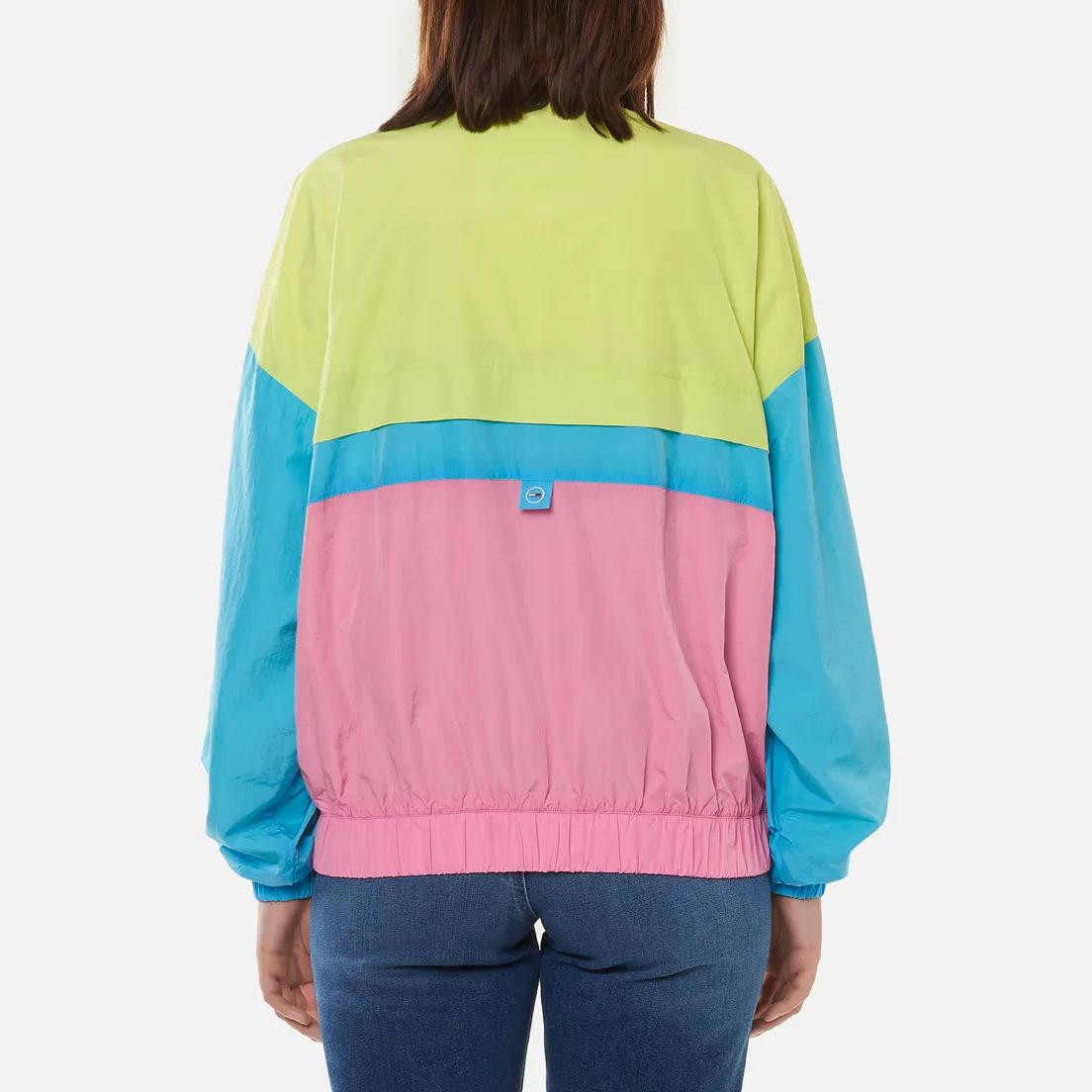 Tommy Jeans Женская куртка ветровка Colour-Blocked Tommy Badge Windbreaker