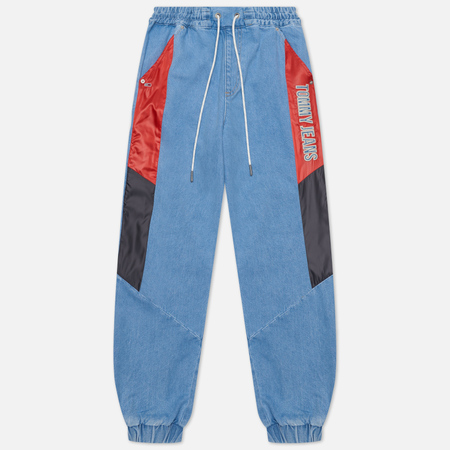 Женские джинсы Tommy Jeans High Rise Elasticated Denim 12.1 Oz, цвет голубой, размер XXS