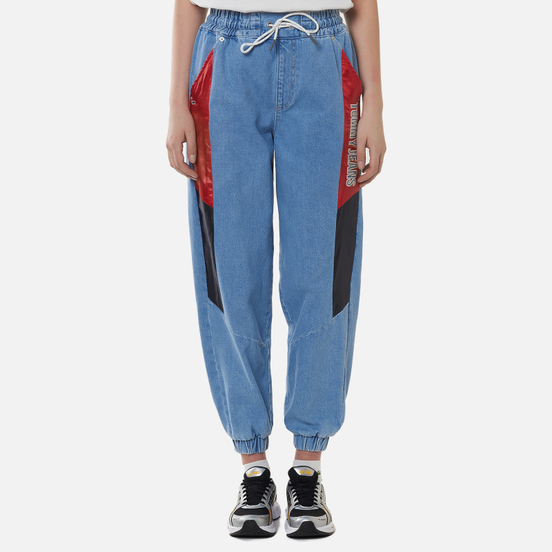 Женские джинсы Tommy Jeans High Rise Elasticated Denim 12.1 Oz Fame Mix Light Blue Rigid