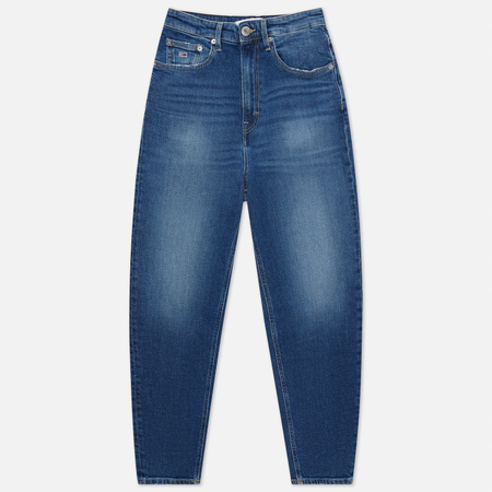 Женские джинсы Tommy Jeans Mom Super High Rise Tapered, цвет синий, размер 29/30