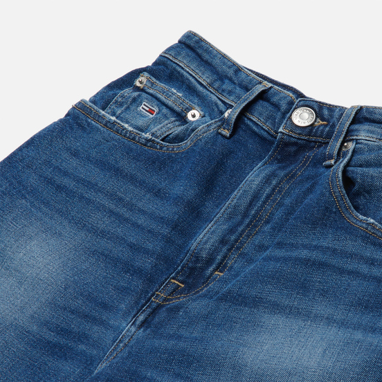 Женские джинсы Tommy Jeans Mom Super High Rise Tapered Ames Blue