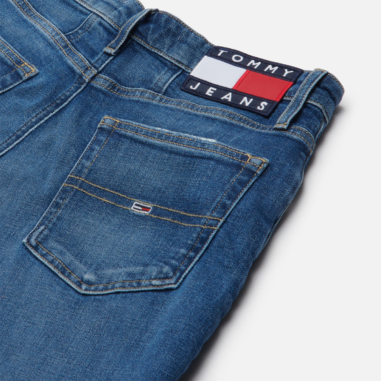 Женские джинсы Tommy Jeans Mom Super High Rise Tapered Ames Blue