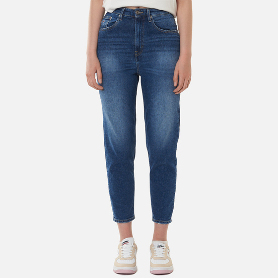 Женские джинсы Tommy Jeans Mom Super High Rise Tapered Ames Blue