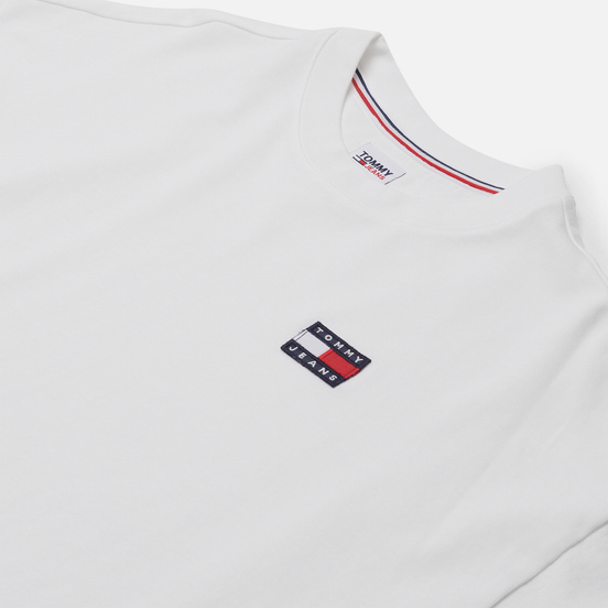 Женское платье Tommy Jeans Tommy Badge Oversized White