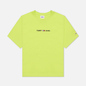 Женская футболка Tommy Jeans Logo Embroidery Organic Cotton Neo Lime фото - 0